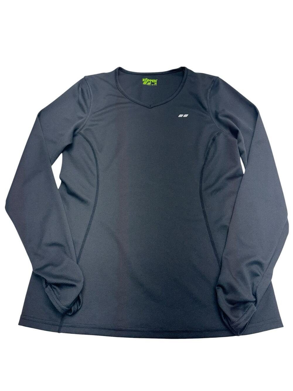 KOPPEN Women’s Medium Black Running Thermal Long Sleeve Shirt